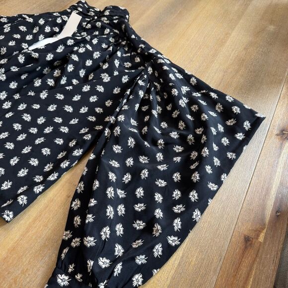 Isabel Marant Ceciline Silk Long Sleeve Top Mock Neck Floral US 6‎ New $1498 - Picture 10 of 15